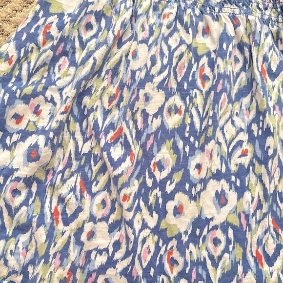 EUC OshKosh B’gosh Girls Blue Floral Print Cotton Play Dress (5T) - Picture 3 of 5